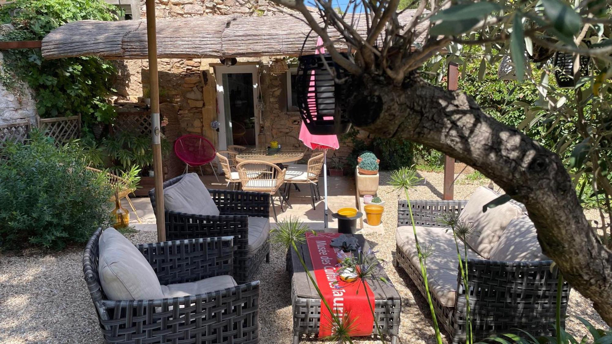 Willa Jolie Annexe Du Mas Dans Le Coeur De La Garrigue Nimoise Nîmes Zewnętrze zdjęcie