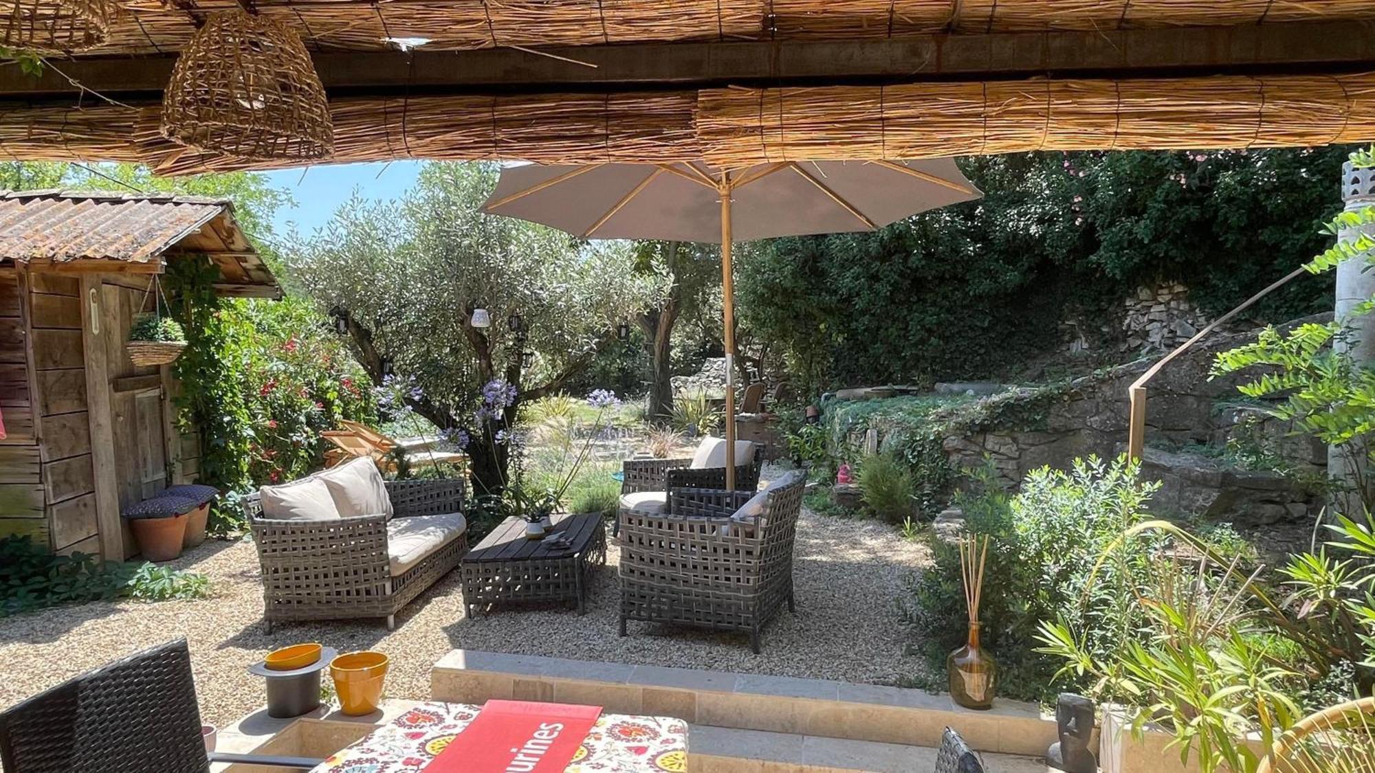 Willa Jolie Annexe Du Mas Dans Le Coeur De La Garrigue Nimoise Nîmes Zewnętrze zdjęcie