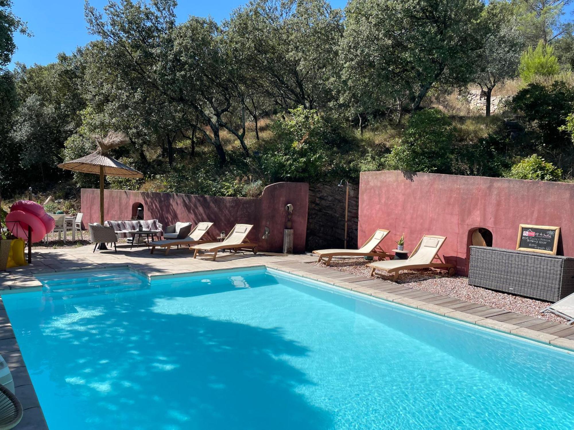 Willa Jolie Annexe Du Mas Dans Le Coeur De La Garrigue Nimoise Nîmes Zewnętrze zdjęcie